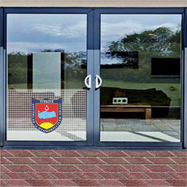T�rkiye �of�rler ve Otomobilciler Federasyonu Cam Folyo One Way Vision Bask�