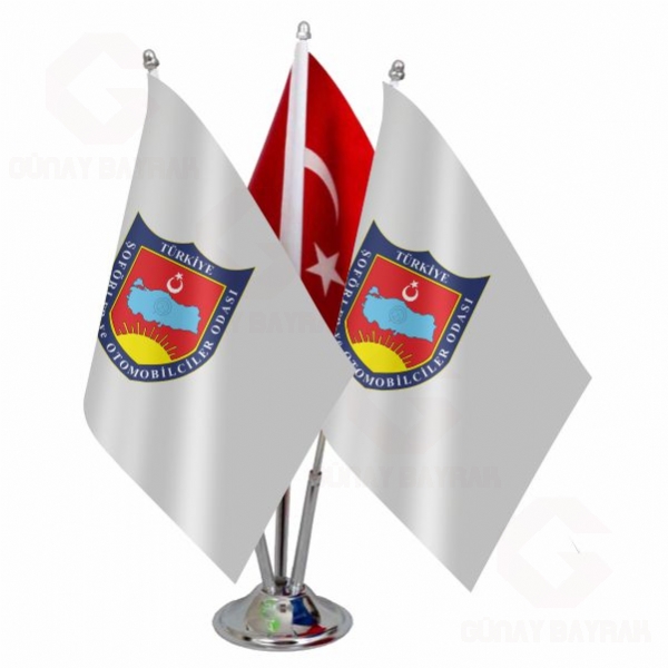 T�rkiye �of�rler ve Otomobilciler Federasyonu ��l� Masa Bayra��