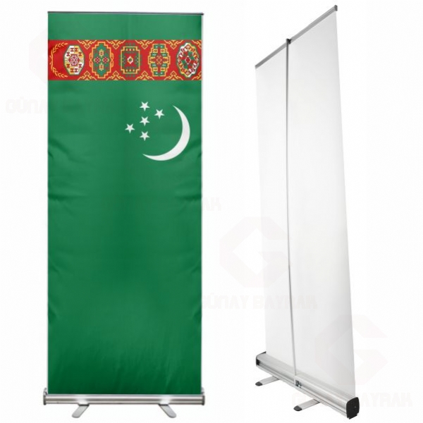 Trkmenistan Roll Up Banner