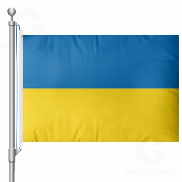 Ukrayna Bayra Ukrayna Flamas