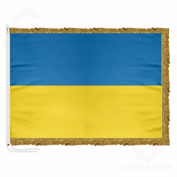 Ukrayna Saten Makam Bayra