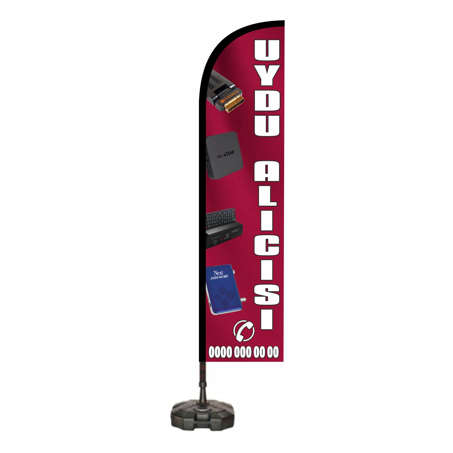 Uydu Al�c�s� Yol Bayraklar�