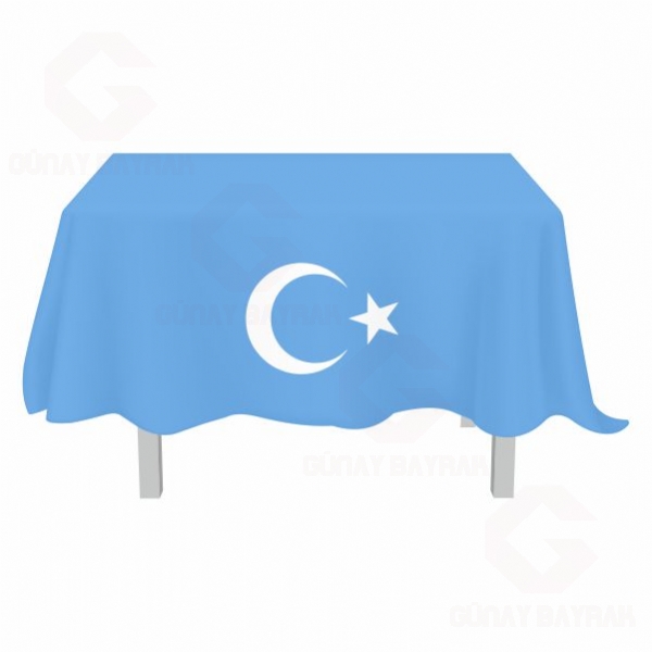 Uygur T�rkleri Masa �rt�s� Modelleri