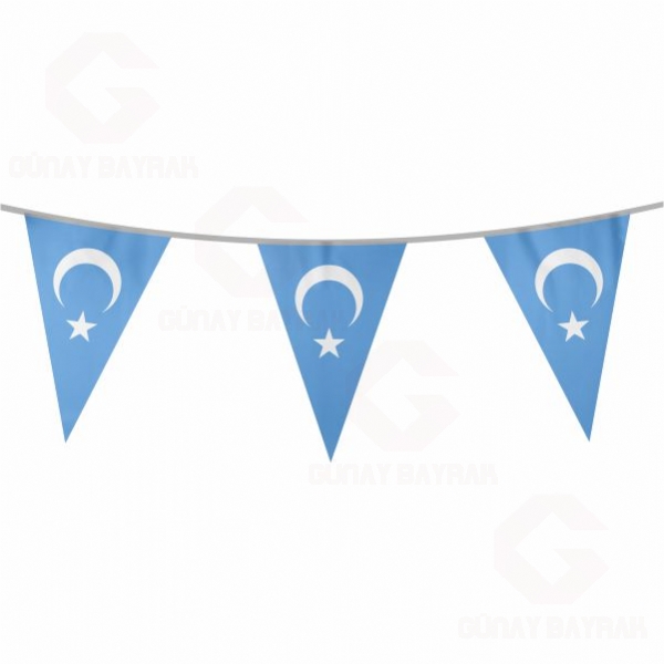 Uygur T�rkleri ��gen Bayrak