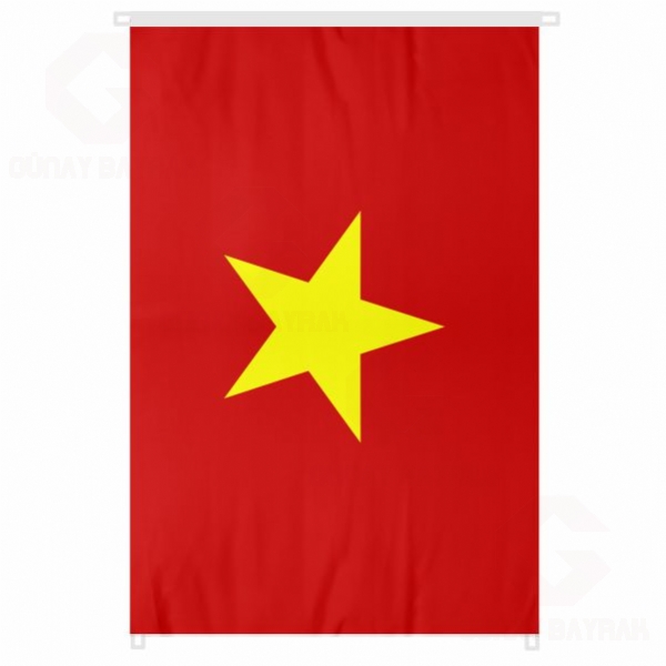 Vietnam Bina Boyu Byk Bayrak