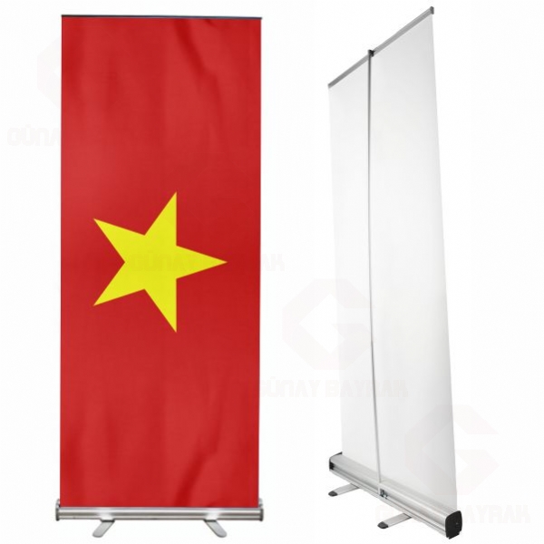 Vietnam Roll Up Banner