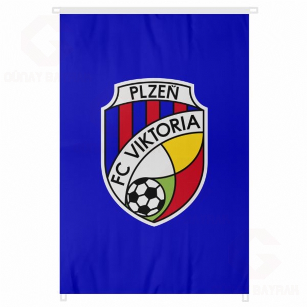 Viktoria Plzen FK Bayrak imalat�