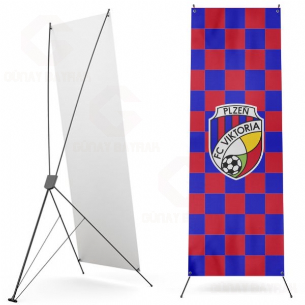 Viktoria Plzen FK Dijital Bask X Banner