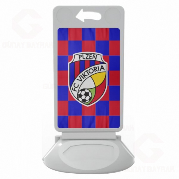 Viktoria Plzen FK Plastik Reklam Dubas�