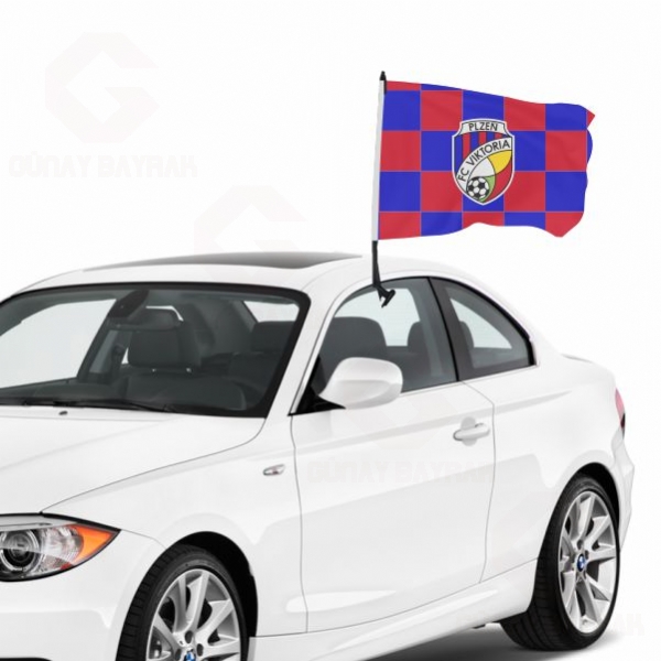 Viktoria Plzen FK �zel Ara� Konvoy Bayra��