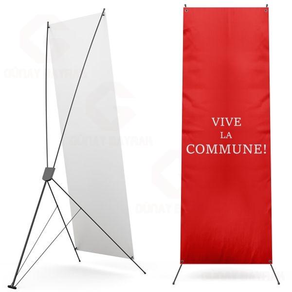 Vive la Commune Dijital Bask X Banner