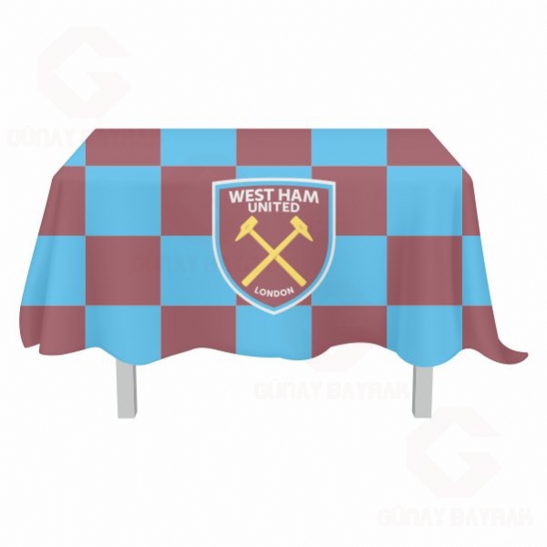 West Ham United FC Masa �rt�s� Modelleri