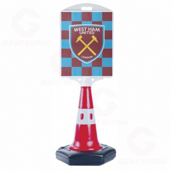 West Ham United FC Orta Boy Yol Reklam Duba