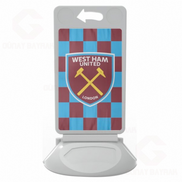 West Ham United FC Plastik Reklam Dubas�