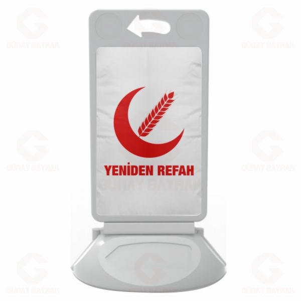 Yeniden Refah Partisi Plastik Reklam Dubas�