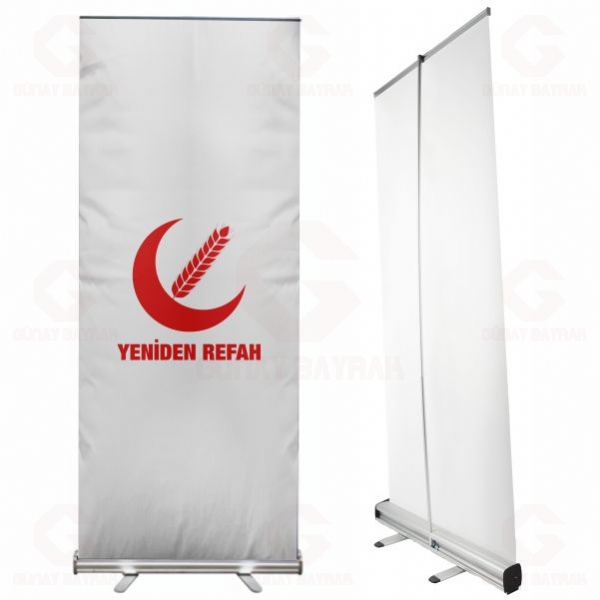Yeniden Refah Partisi Roll Up Banner