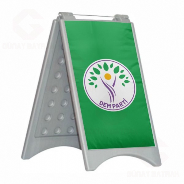 Ye�il Dem Parti A� Kapa Plastik Duba