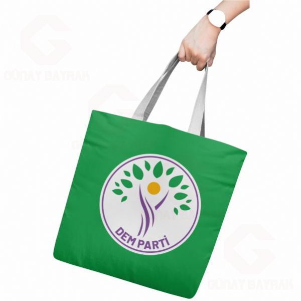 Ye�il Dem Parti Bez �anta Modelleri ve Bez �anta