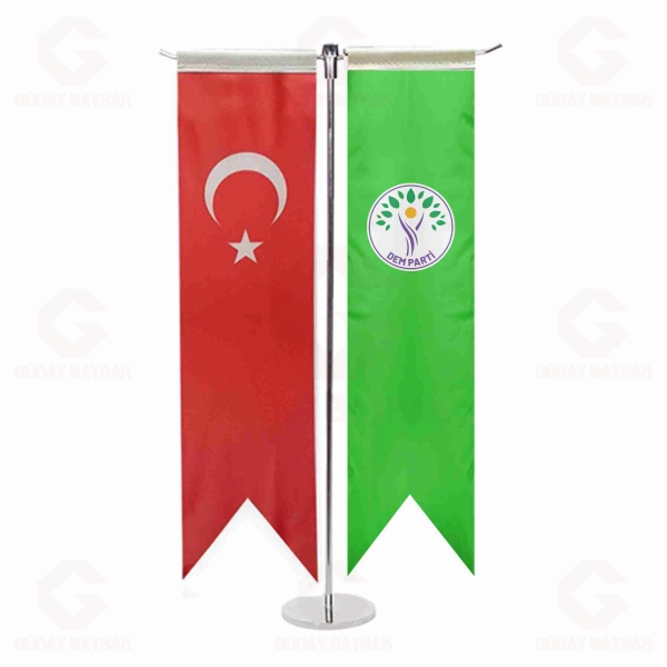 Ye�il Halklar�n E�itlik ve Demokrasi Partisi T Masa Bayra��