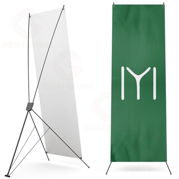 Ye�il Kay� Boyu Dijital Bask� X Banner