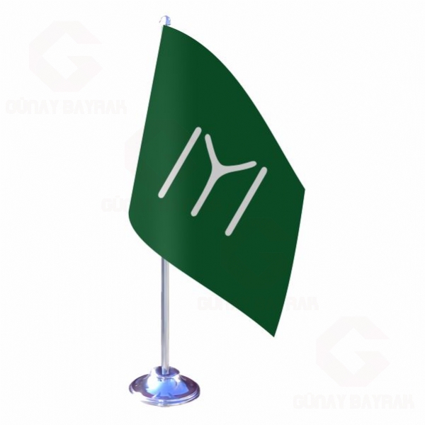 Ye�il Kay� Boyu Tekli Masa Bayra��