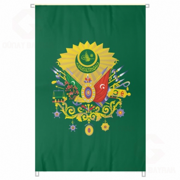 Ye�il Osmanl� Armas� Bina Boyu B�y�k Bayrak