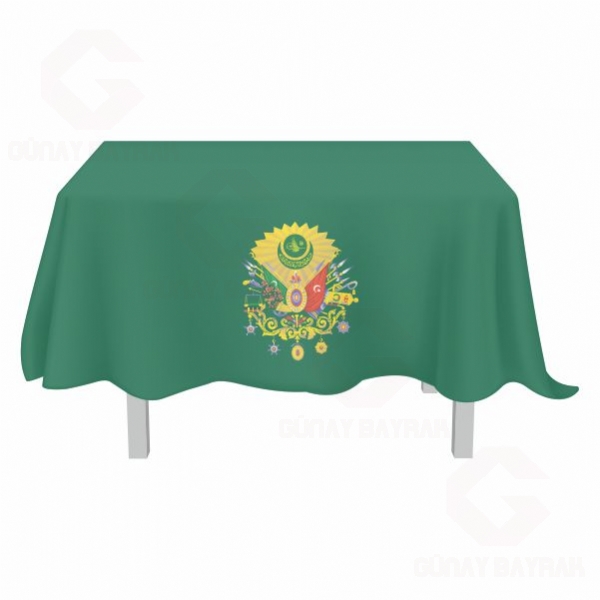 Ye�il Osmanl� Armas� Masa �rt�s� Modelleri