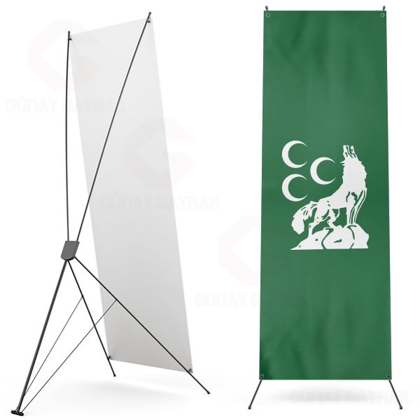 Ye�il �� Hilal Kurt Dijital Bask� X Banner