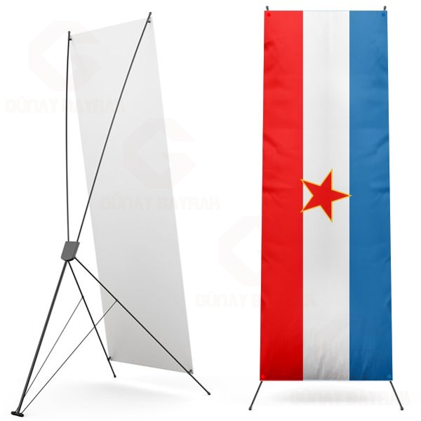Yugoslavya Dijital Bask X Banner