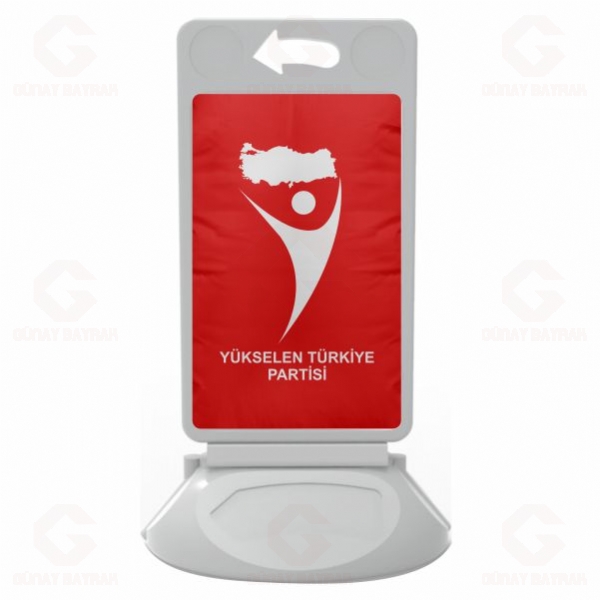 Y�kselen T�rkiye Partisi Plastik Reklam Dubas�