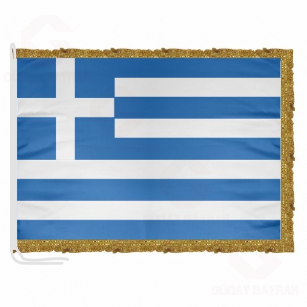 Yunanistan Saten Makam Bayra