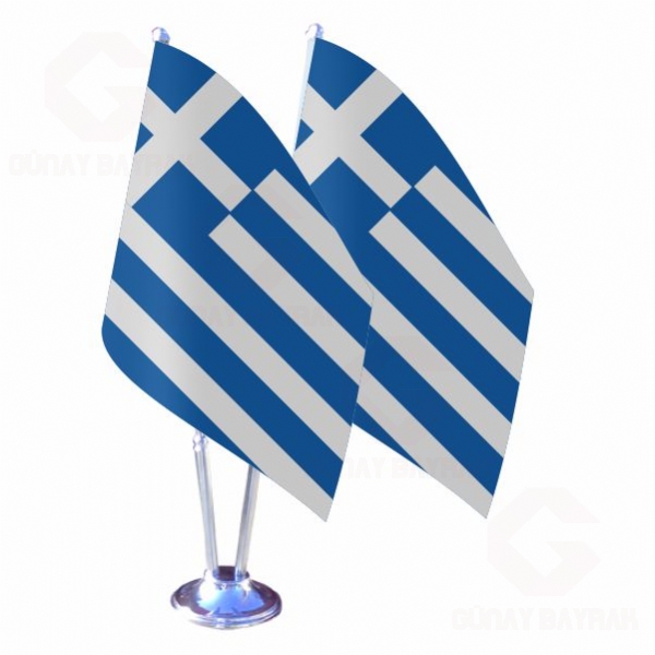 Yunanistan ikili Masa Bayra