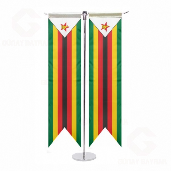 Zimbabve T Masa Bayraklar