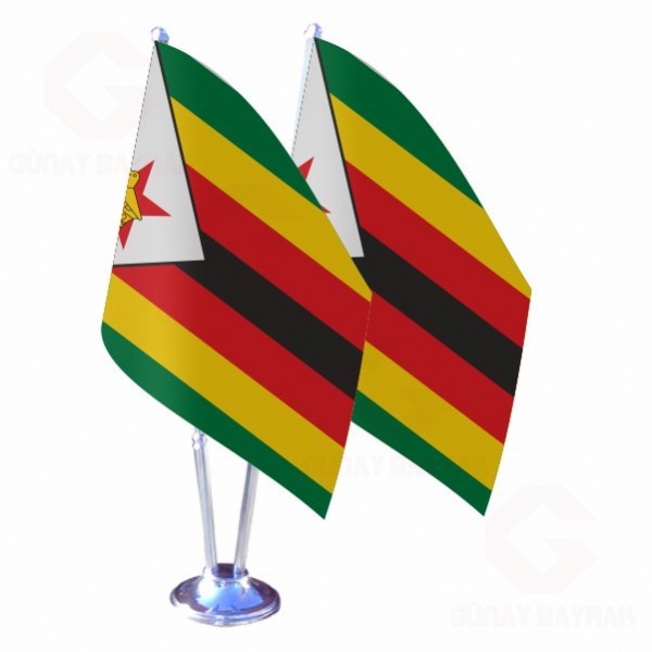 Zimbabve ikili Masa Bayra