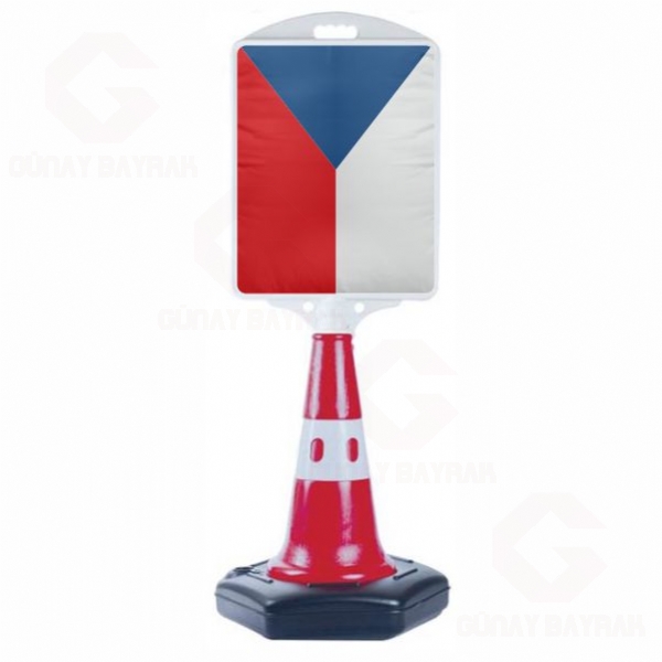 �ek Cumhuriyeti Orta Boy Yol Reklam Duba
