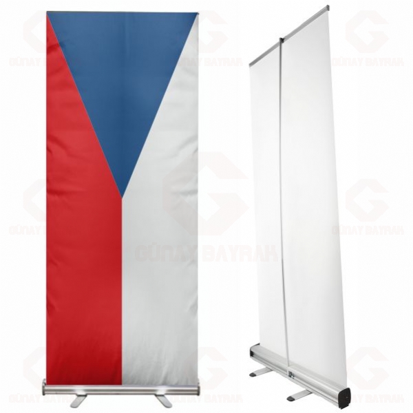 �ekoslovakya Roll Up Banner