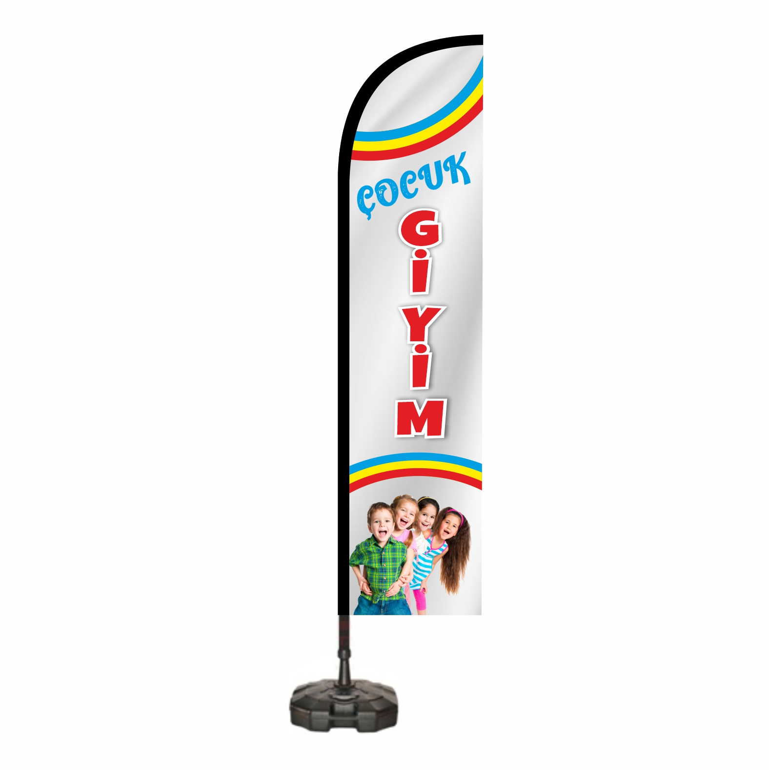 �ocuk Giyim Reklam Bayraklar�