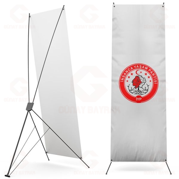 �nsanca Ya�am Partisi Dijital Bask� X Banner
