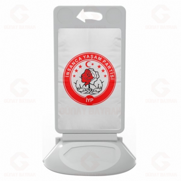 �nsanca Ya�am Partisi Plastik Reklam Dubas�