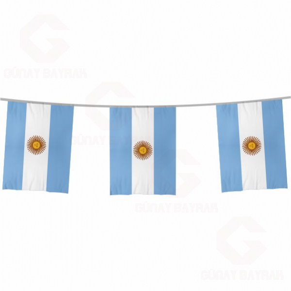 pe Dizili Arjantin Kare Bayraklar