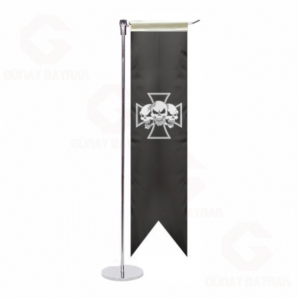 �ron Cross Skull L Masa Bayra��