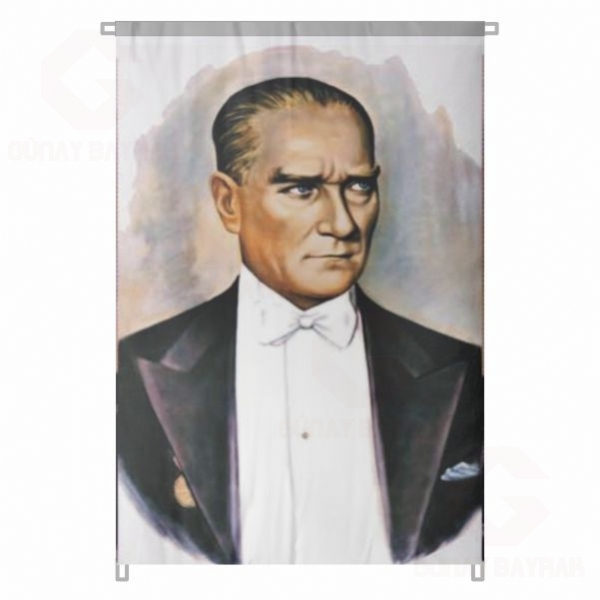 Mustafa Kemal Atatrk Bez Posteri