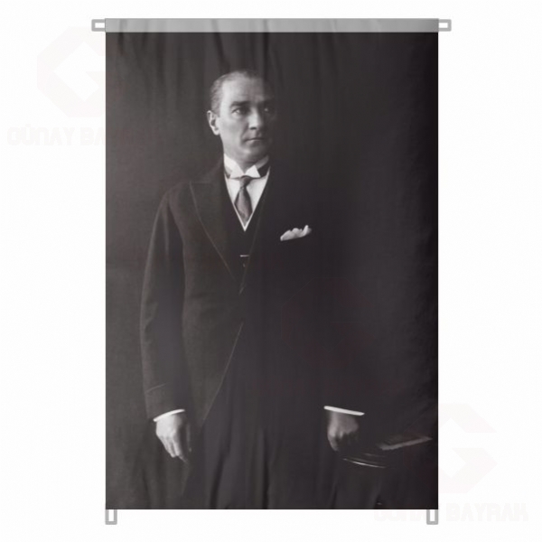 Mustafa Kemal Atatrk Byk Bez Posteri