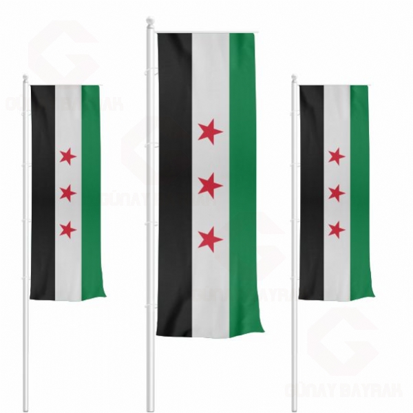 zgr Suriye Ordusu Dikey ekilen Bayraklar