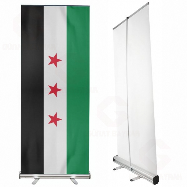 zgr Suriye Ordusu Roll Up Banner