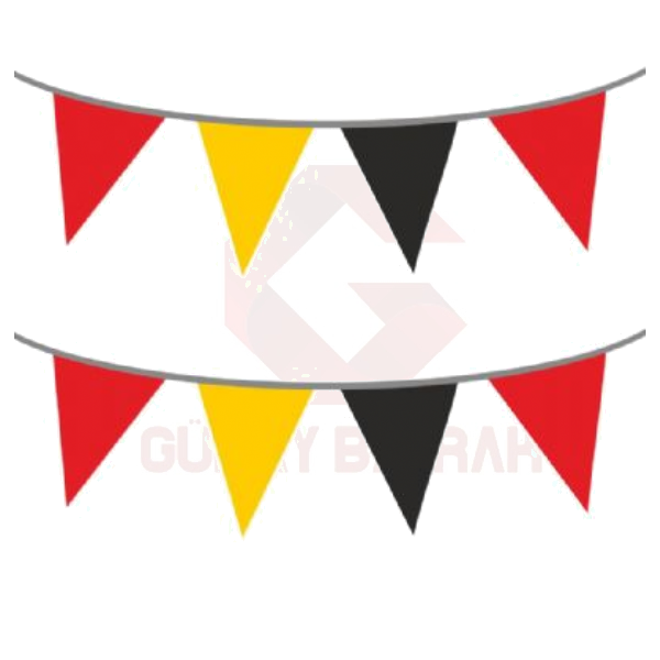 ��gen K�rm�z� Sar� Siyah Bayraklar