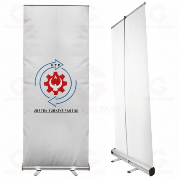 �reten T�rkiye Partisi Roll Up Banner